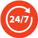 24/7 Icon